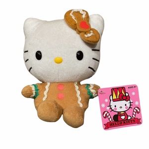 NWT Christmas Gingerbread Sanrio Hello Kitty plush